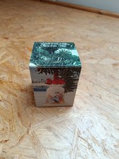 Hutschenreuther Weihnachtsglocke aus Porzellan, 1989, Motiv Papageitaucher