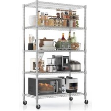 Gitterregal 4/5 Böden Regal