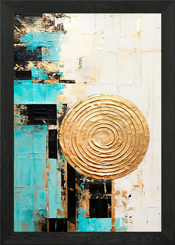 Abstrakte kunst lawine - kunst,