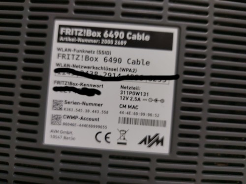 Router fritz box 6490 - router, fritz!