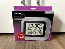 Funkwanduhr Techno Line WS 8005 in OVP [geöffnet, ungenutzt]
