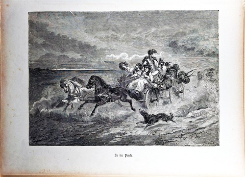 Holzstich 1880 in der - 1880.,