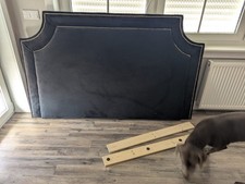 velvet headboard