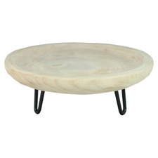 Dekoschale Holzschale rund 26