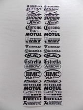 Sponsoren Aufkleber Set 2 x 20