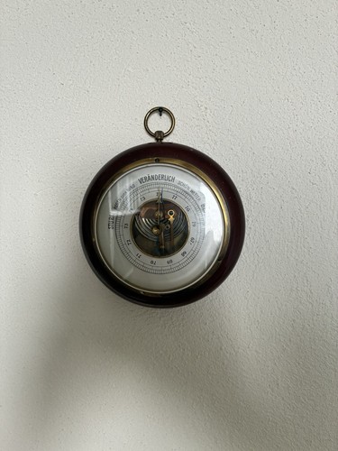 Wandbarometer vintage analog - wandbarometer,