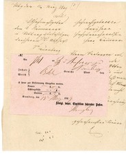 Königreich Bayern Postaufgabestempel Aufsess 1903