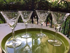 3 Weingläser 50er/60er Jahre