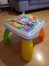 Fisher-Price Lerntisch Wie Neu Kinder und Baby Spielzeug Motorik Lernspielzeug