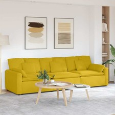 Modulares Sofa mit Kissen