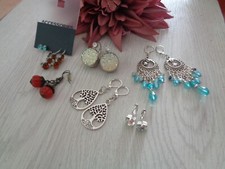 Ohrringe verschiedenen Varianten