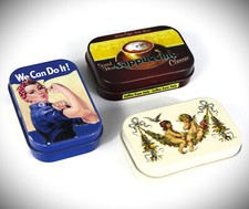 3x Nostalgic Art Pillendose