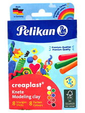 Pelikan Crealplast - Modelier Knete 8 Stangen / 6 Farbe
