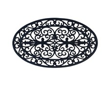 Gummimatte Tür Gusseisen Stil