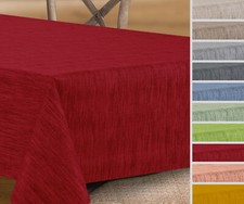 Wachstuchtischdecke rund oval