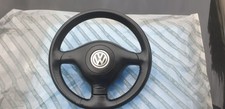 VW Golf 4 IV Bora Passat 3B ,BG Lenkrad 3 Speichen Lederlenkrad  KOMPLETT