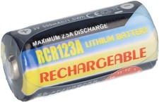 Akku CR V 123 A Li-Ion 500mAh