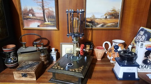 Steampunk tischlampe - steampunk, –