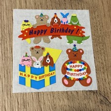 Sandylion ? Birthday Bear  ? Teddy ? Originalbogen ? Kromekote