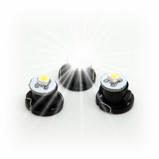 3X SMD PLCC2 LED T3 in weiß