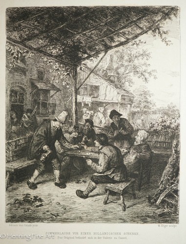 Beautiful antique etching - beautiful,