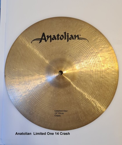 Anatolian limited one - one, 14"