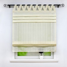 Raffrollo mit Schlaufen