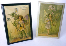 Flower Fairies The Heart'sase & The Lady's Smock Bilder x 2 Cecily Mary Baker