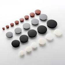 Bohrloch Abdeckkappe Blindstopfen Lochkappen Abdeckstopfen Loch Stopfen 6mm-50mm