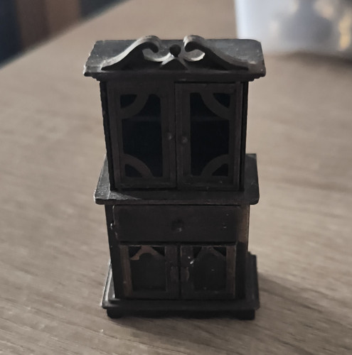 Schrank aus metall braun - schrank, in