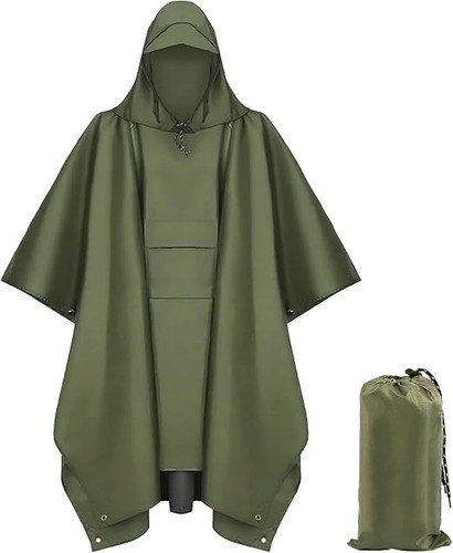 Regenponcho wasserdicht - 3-in-1,