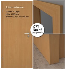 Innentür mit Zarge Set - CPL