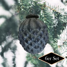 Wertige Weihnachtskugel Zapfen
