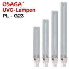 OSAGA UVC Ersatzlampen G23, Koi Teich Brenner Lampe Klärer Teichklärer