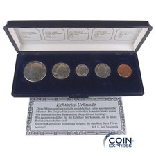 *** Dollar KMS Kursmünzensatz USA 1971 Präsidenten mit Half Dollar Kennedy ***