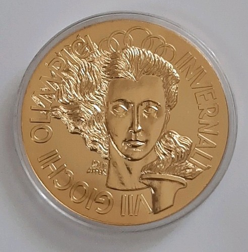 Olympia medaille cortina 1956 - cortina,