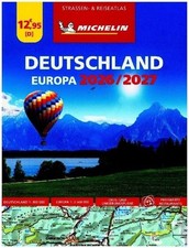 Michelin Straßenatlas Deutschland & Europa 2026/2027 Straßenkarte Deutschland...