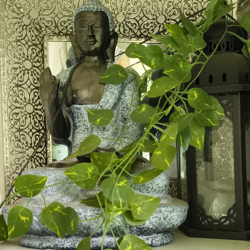 Buddha dekofigur stein - dekofigur,