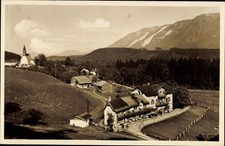 Ak Bad Reichenhall in Oberbayern, Landschaft mit Bergen, Wiesen,... - 4918780