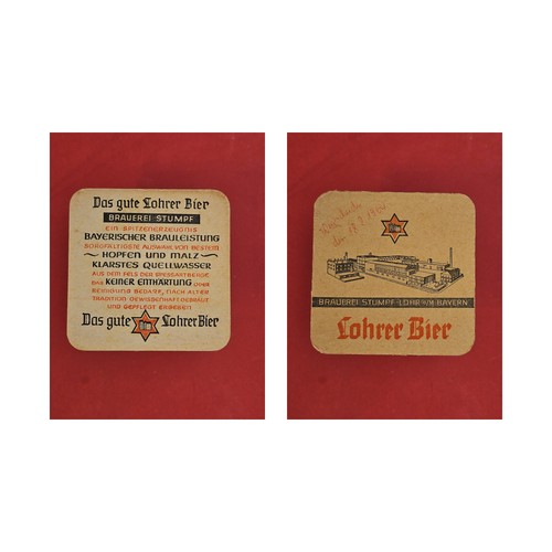 Stumpf lohrer bier roter stern - bier,
