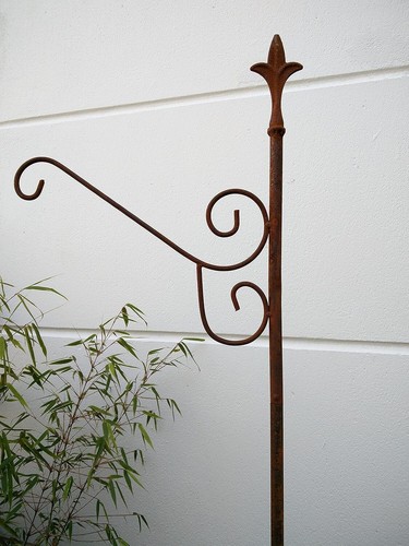 Garten edelrost laternenstab - edelrost,