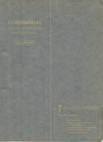 Continental apparatebau - continental,