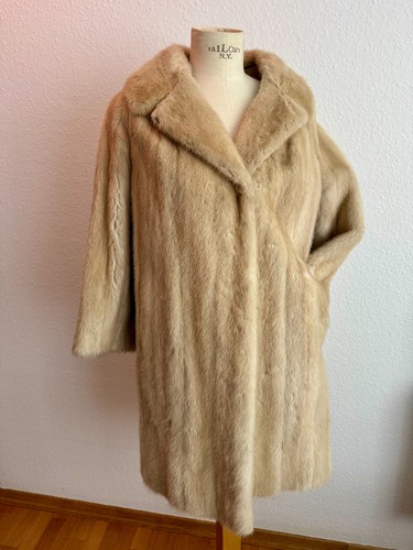 Vintage nerz mink pelzmantel - vintage,