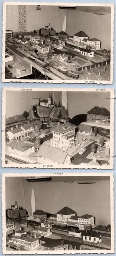 Modell eisenbahn anlage - 3x,