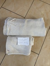 altes Leinentuch   Bettlaken Bauernleinenen um 1920 Nähen Handarbeiten  2 Stück