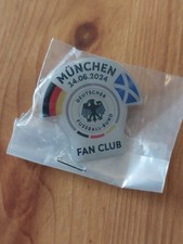 Off. Pin Fanclub DFB UEFA EURO 2024 Deutschland Germany vs Schottland München