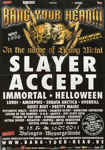 Bang your head festival - head,