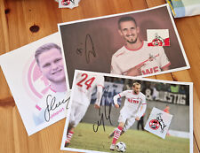 1. FC Köln Konvolut 15 Autogramme  persönlich gesammelt z.B. Risse, Drexler,