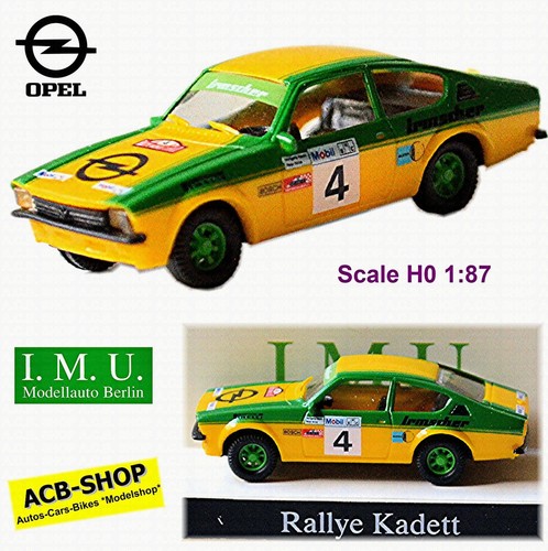 Opel rallye kadett - kadett, c