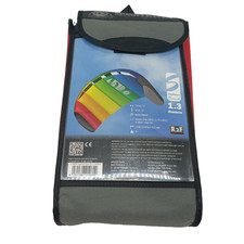 HQ Lenkmatte Symphony Beach III 1.3 Rainbow Zweileiner Lenkdrachen Strand Kite